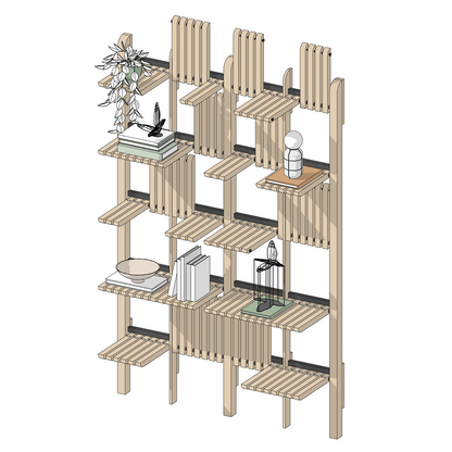 GATE shelves 1500 mm