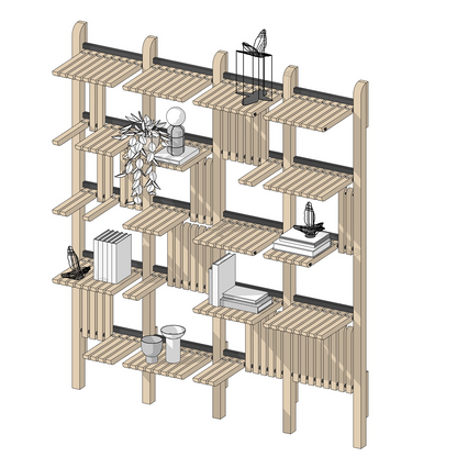 GATE shelves 2000 mm